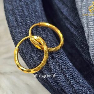 Solid 18K Gold Earrings  Premium Collection